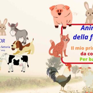 Gli animali della fattoria 25 immagini da colorare